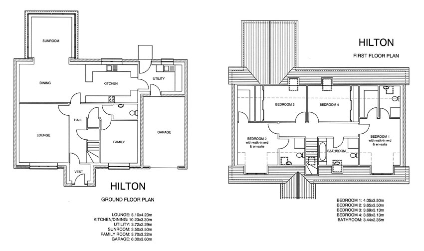 Hilton floor plan